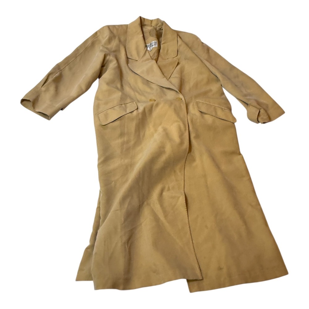 Vintage 90s J. Gallery Long Blazer Coat – Women's Sz 14 Minimalist‎